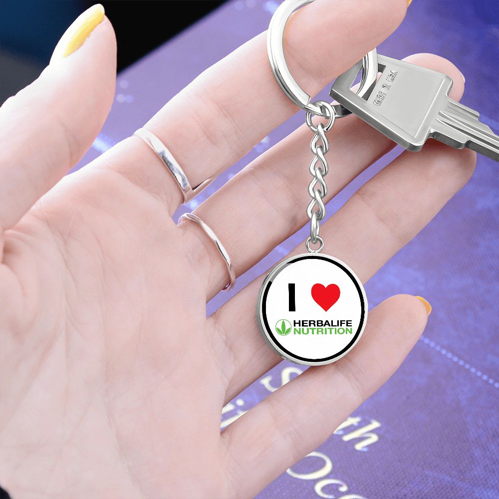 I Heart Keychain
