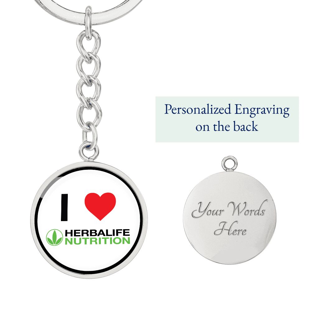 I Heart Keychain