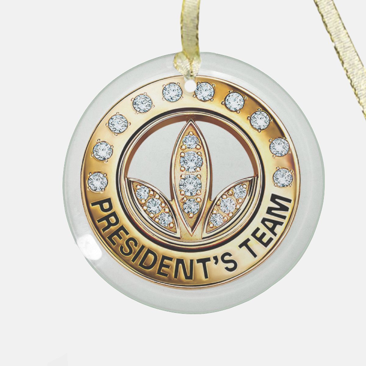 The Goal - Glass Ornament