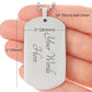 HN Dog Tag Necklace