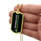 HN Dog Tag Necklace
