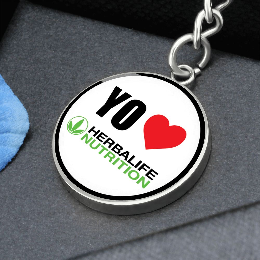 Yo Heart Keychain