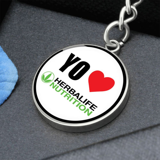 Yo Heart Keychain