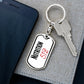 Your Club Dog Tag Keychain